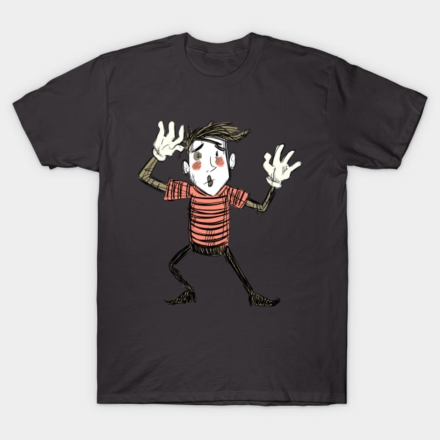 Don't Starve Wes T-Shirt by utzsar